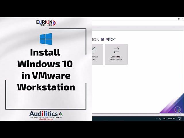 2b(1) - Download and Install Windows 10 in VMware Workstation