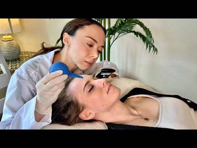 ASMR TINGLY Face Mapping & Scalp Check | Soft Spoken Medical Exam | Reflexology, Sensory Tests RELAX