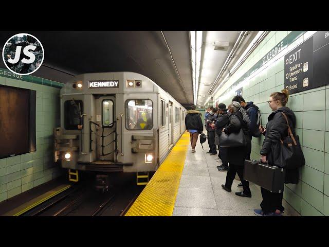 Toronto Subway Transfer | Line 2 to Line 1 at Bloor-Yonge Station