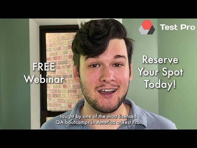 Test Pro Free Webinar