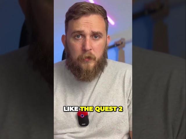 Sam reacts to the Quest 3’s smaller design