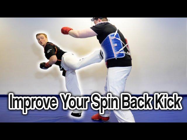 How to Improve Your Spin Back Kick | GNT Taekwondo Tutorial