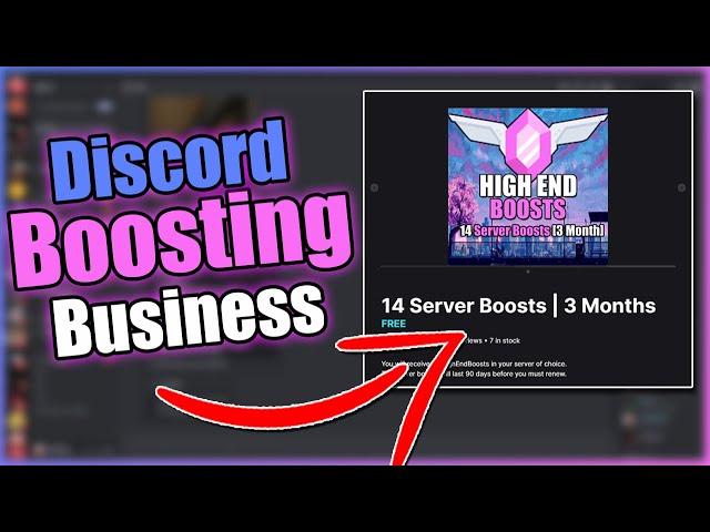 Start your own Discord Boosting Business 2023!