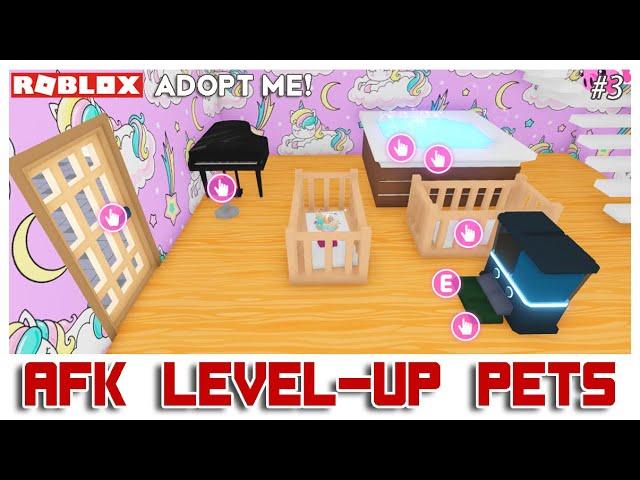  ROBLOX ADOPT ME! #3 - AFK Level Up Pets (Adopt me hack)