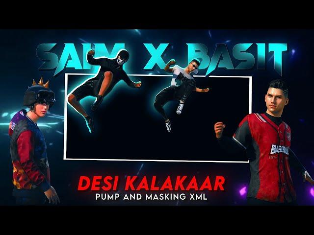 Desi Kalakaar  | Pubg lobby Edit | Pumps And Masking Xml Link  | Great Assaulter