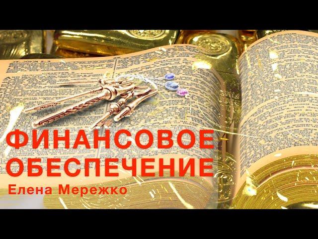 Финансовое обеспечение | Елена Мережко