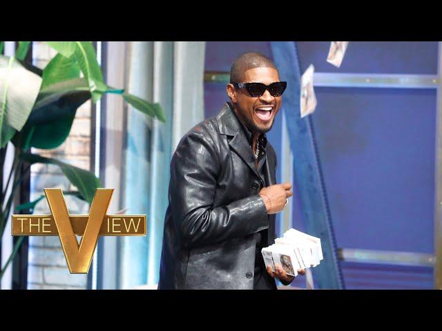 Usher Talks World Tour, Record-Breaking Super Bowl Halftime Show | The View