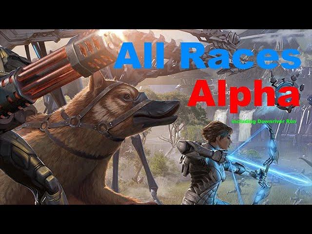 All Races on Alpha (Ark Survival Evolved: Genesis Part 2)