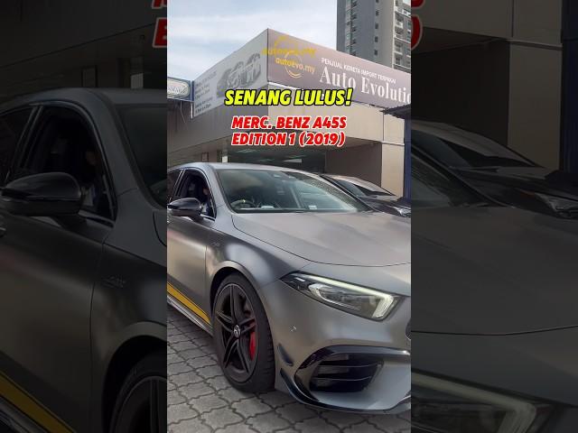 Memperkenalkan, Merc. Benz A45S Edition 1 ️#autoevolutionsdnbhd #autoevolution #fyp #merc #mercedes