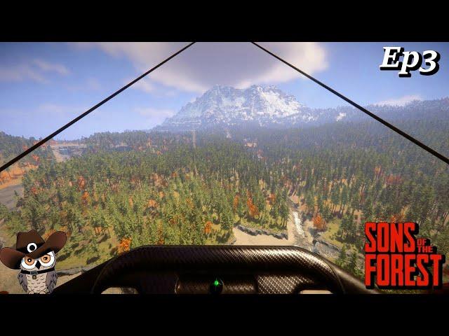 This Is The Best Way To Get Around The Island!! | Sons Of The Forest 1.0 Let's Play | Ep3