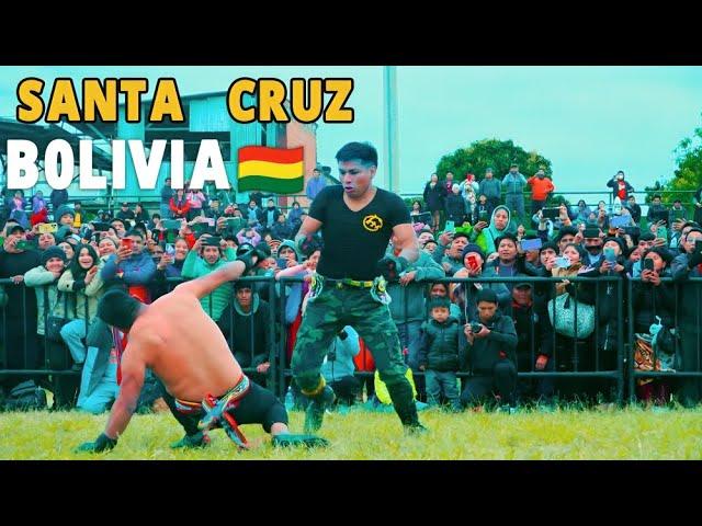 ANIVERSARIO MAJU RIOJA SANTA CRUZ 2024 TAKANAKUY VS RUNA TINKU Pelea de hombres