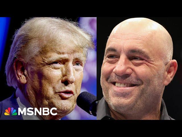 One of the guys? How Trump is trying to sway young male voters with Joe Rogan