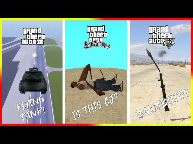 Evolution of Funny and Weird Glitches in GTA games! (2001 -2022)