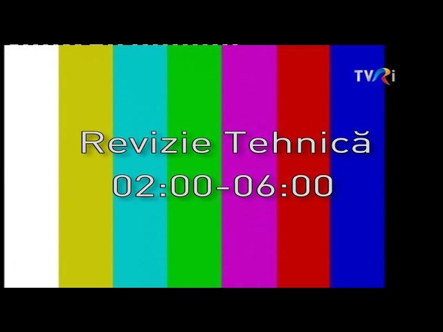 Уход на профилактику канала "TVRi" (Румыния, 03.10.2018)