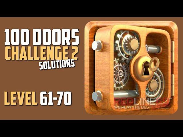 100 Doors Challenge 2: Level 61-70 │ Redline69 Games