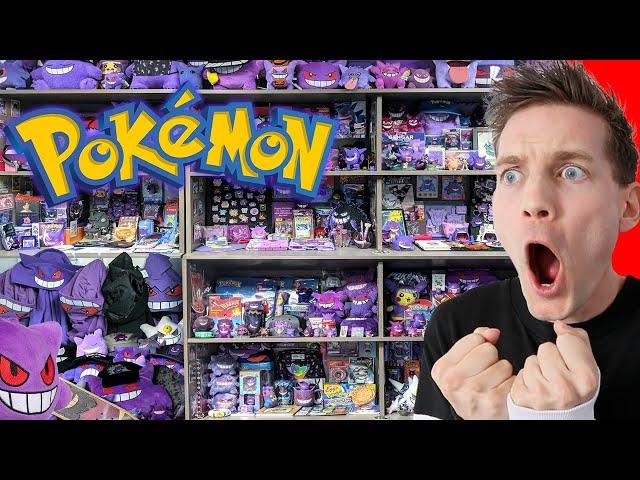 HE BOUGHT EVERY GENGAR PRODUCT MADE…