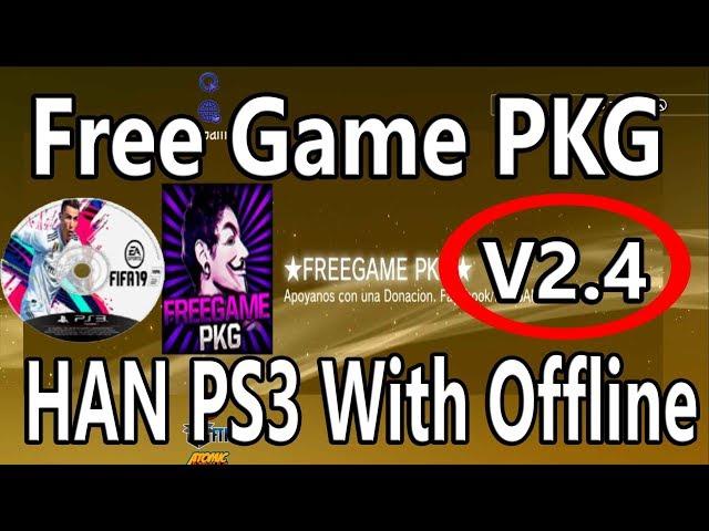 Free Game PKG V2.4 HAN PS3 With Offline Activator LIVE STREAM