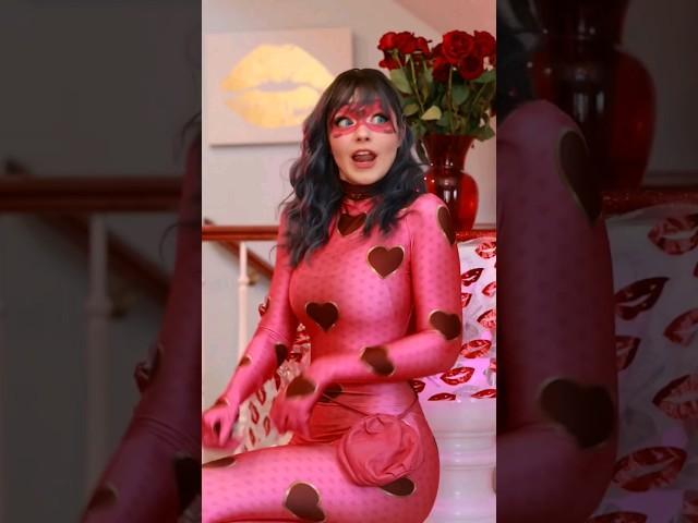 ️S5 SPOILERS️ Lovebug Cosplay #miraculousladybug #valentinesday #marichat #ladynoir #cosplayer