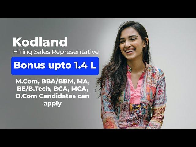 Kodland Hiring for Sales Representative | Work From Home, Good salary