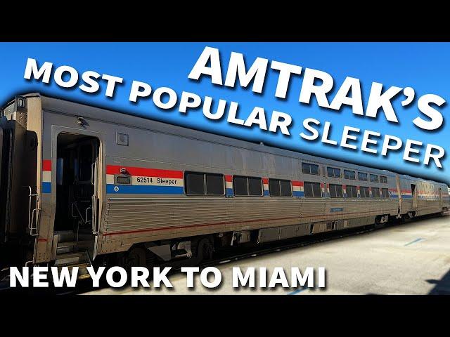 NYC to MIAMI on Amtrak's SILVER STAR - 32 Hours in a NEW Sleeper