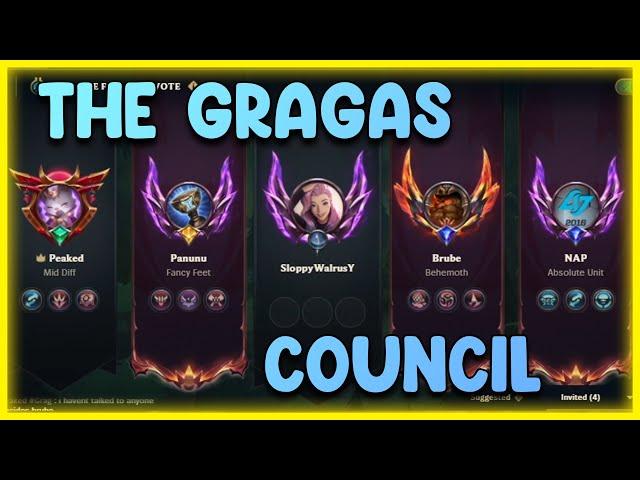 5 Master+ Gragas OTPs in One for All  @PanunuLoL @Brube_Gap @Nap_lol