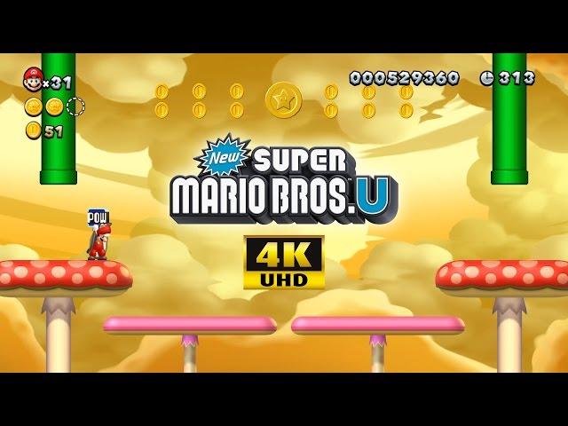 Cemu Emulator 1.7.4d | New Super Mario Bros. U [4K / 2160p / UHD / 60 FPS] | Nintendo Wii U