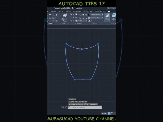 AutoCAD Tips 17 Multifunctional Grip #Shorts