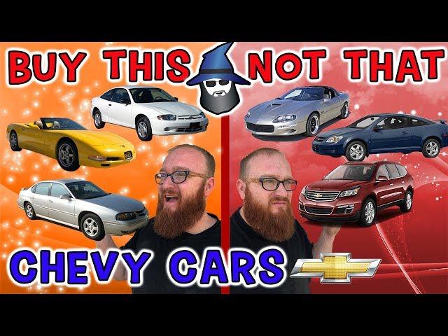 The CAR WIZARD shares what CHEVY Cars TO Buy & NOT to Buy!