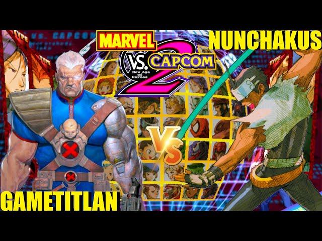 Marvel vs Capcom 2: NUNCHAKUS vs GAMETITLAN