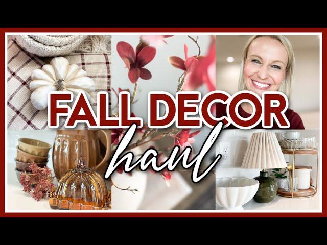 FALL DECOR IDEAS + HUGE FALL DECOR HAUL 2024!