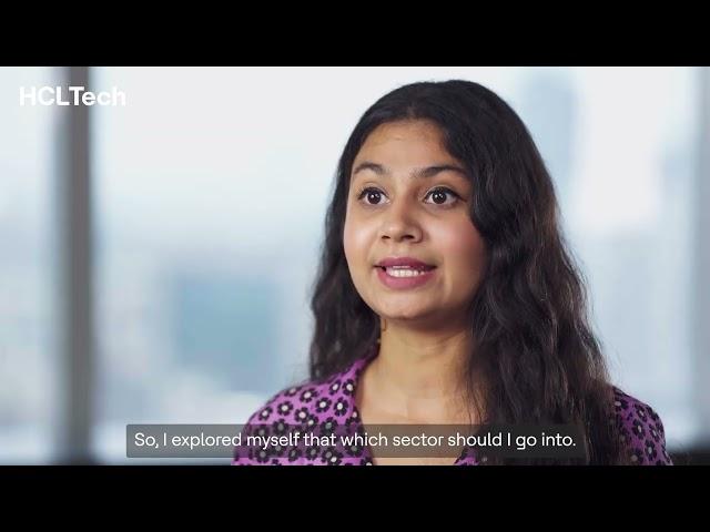 My TechBee Story - Jasmine, Software Engineer, HCLTech