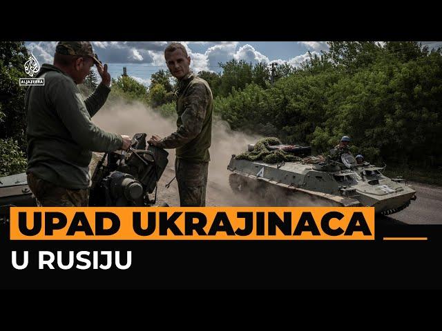 Kako su Ukrajinci upali na teritoriju Rusije, snimci dronom