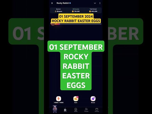 Rocky Rabbit Easter Eggs Today 01 September | Easter Eggs Combo #rockyrabbiteastereggs #1september