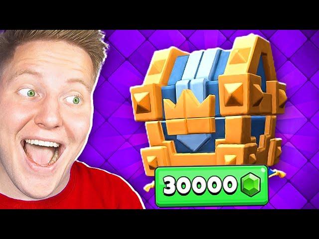 ЗАДОНАТИЛ 30.000 ГЕМОВ В CLASH ROYALE