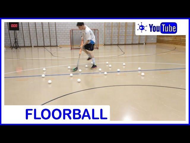 Floorball Stickhandling and Shots