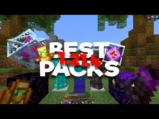 Top 3 Texture Packs for the NEW 1.21.4 Update...