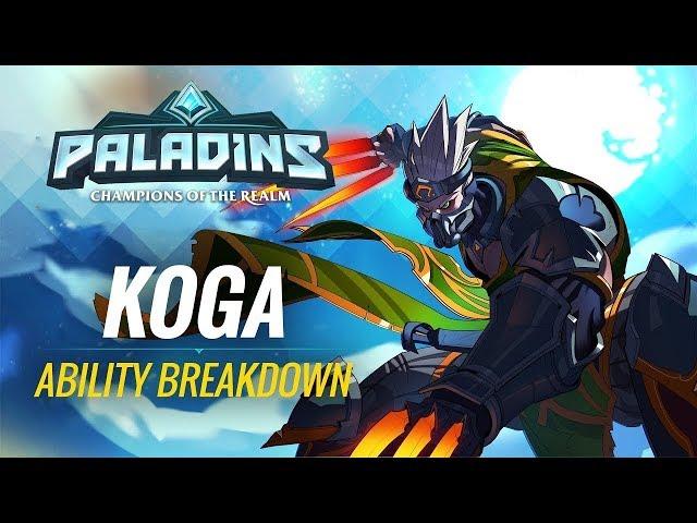 PALADINS - DICAS PARA JOGAR DE KOGA O NINJA LENDÁRIO (COMP)