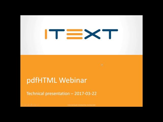 pdfHTML, converting HTML to PDF with iText 7