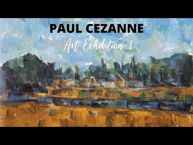 Paul Cezanne Paintings with TITLES  Curated Exhibition 1 Famous French Post-Impressionist