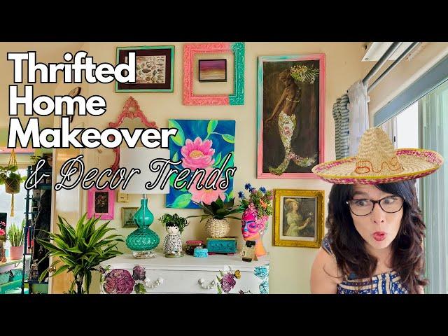 Thrifted Home Makeover and Decor Trends