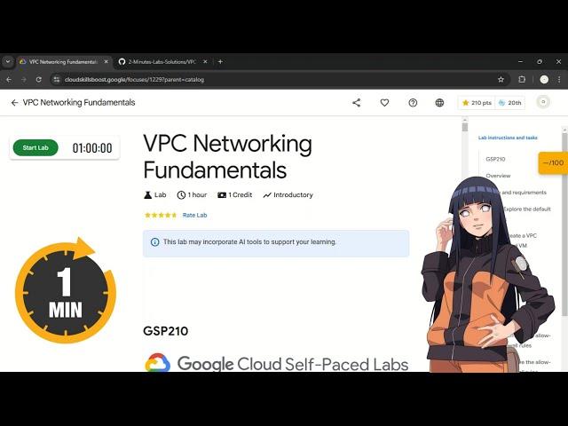 VPC Networking Fundamentals | #qwiklabs | #GSP210