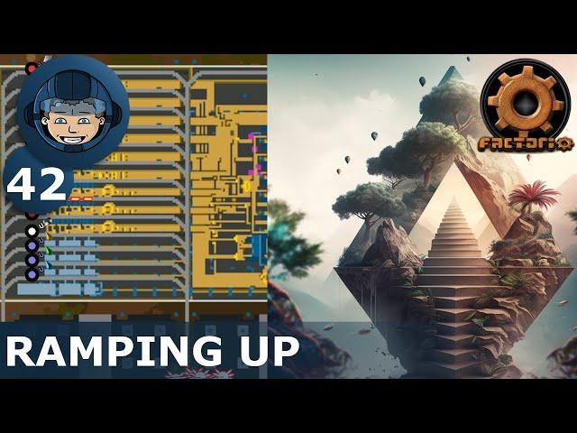 RAMPING UP - Step 42: Factorio Megabase (Step-By-Step)