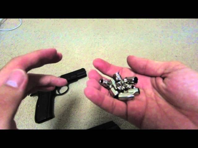 ASG Marushin CZ75 Shell Ejecting GBB Pistol Shooting and Close Up (Airsoft) HD