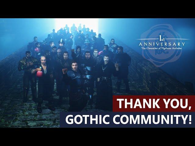 The Chronicles of Myrtana: Thank You, Gothic Community!