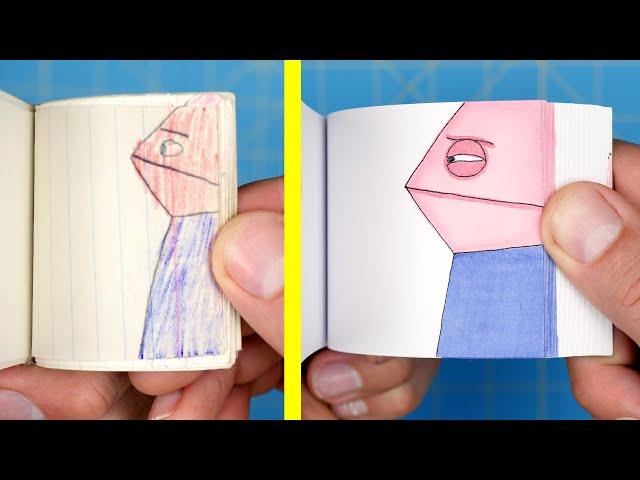 Remaking My First Flipbook 30 YEARS LATER