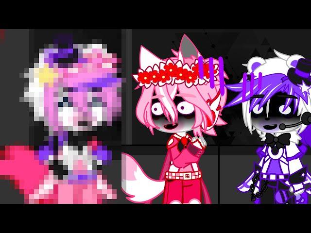 Funtime Freddy and Foxy meet their future son//️Not ship️//Sister Location//FNAF//Gacha club