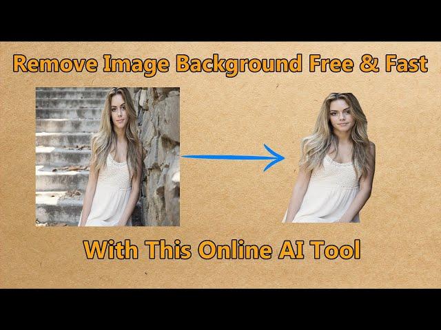 How to remove image background easily with this online AI tool