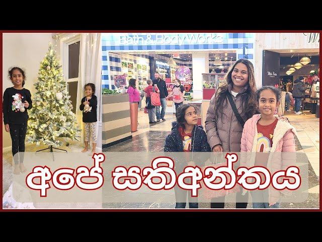 Weekend Fun: Girls’ Christmas Tree & Holiday Shopping | Sri Lankan in USA | MOM LIFE WITH HESHI