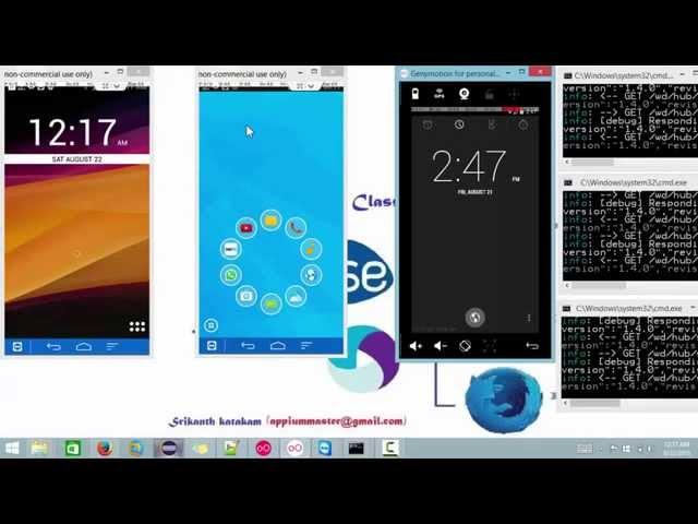 Appium Grid Tutorial - Parallel Native app execution on multiple devices android