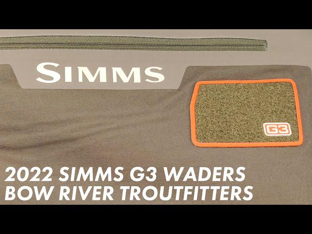 BRAND NEW SIMMS G3 WADERS 2022